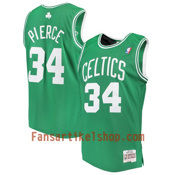NBA Boston Celtics Trikot Paul Pierce 34 Hardwood Classics Grün Swingman - Herren NBA Boston Celtics Trikot Paul Pierce 34 Hardwood Classics Grün Swingman - Herren